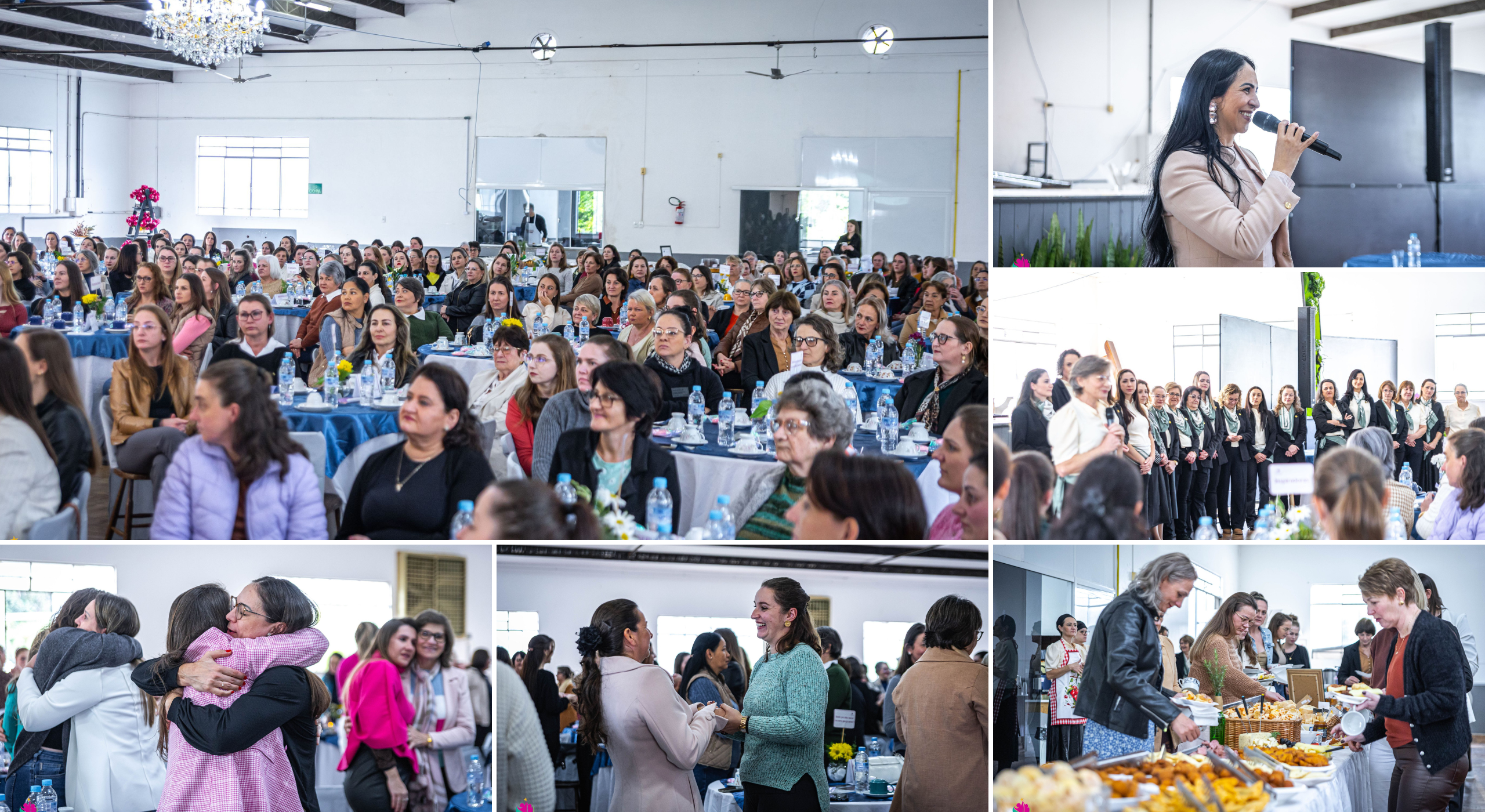 Café e Conversa reúne cerca de 250 mulheres em uma tarde de acolhimento, reflexão e conexão em São João do Oeste